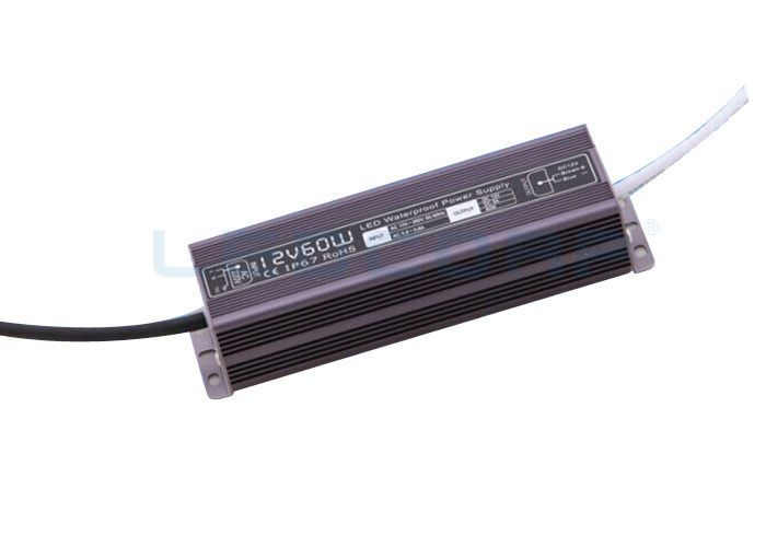 Overload Protection 60W LED Power Driver 12 Volt For Indoor Decoration / Channel Letter