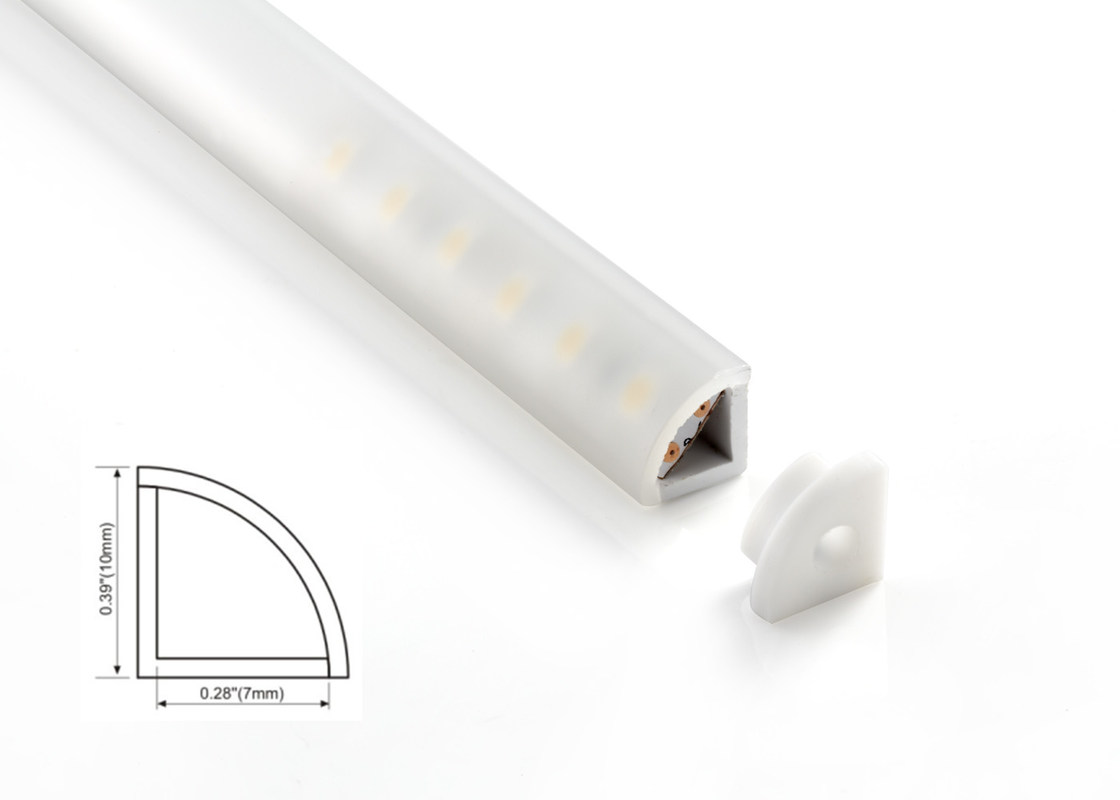 Corner lights LED Linear lighting Aluminum Profile Waterproof Indoor or