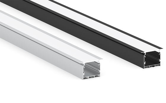 LEDCORP® Aluminum Profile Recessed/Embedded/Reture Groove for LED Strip Light Self-Installation for office