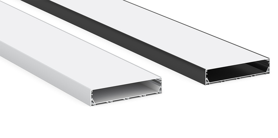 LEDCORP® Surface Mounted LED Lighting with Customized Aluminum Profile For Office Gym Hotel