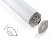 30mm Corner Lights LED Linear lighting Aluminum Profile Round Diffused Cover