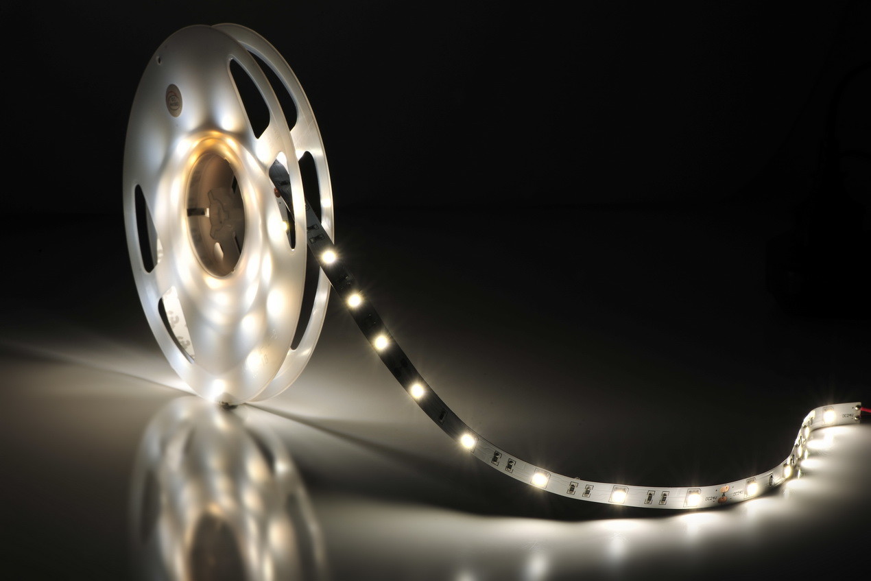 5050 30LEDs/m 150LEDs/roll 7.2w/m SMD LED Strip Roll Natural White LED