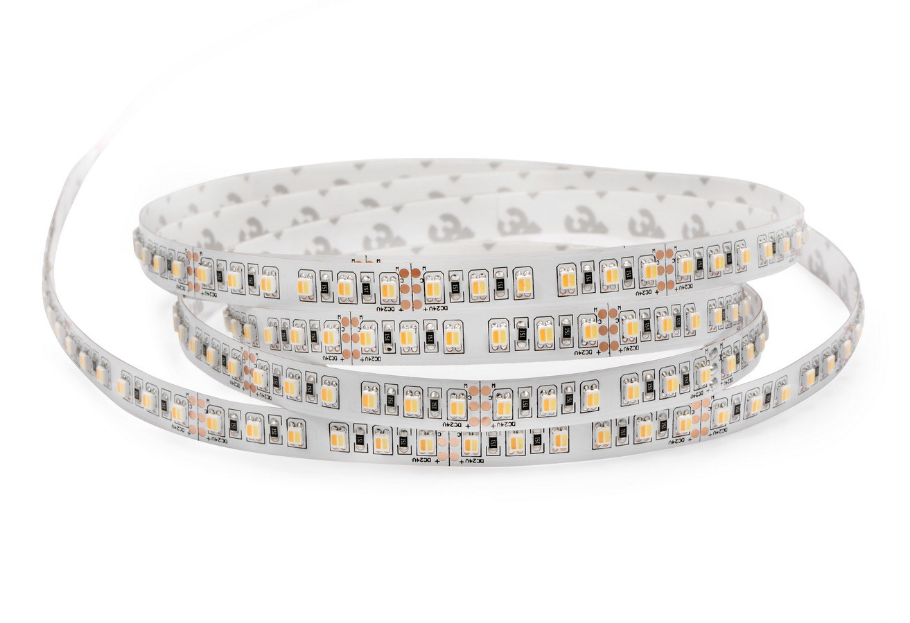 3527 120 LEDs 2 chip in one LED Twin color LED Flexible Strip Lights ...