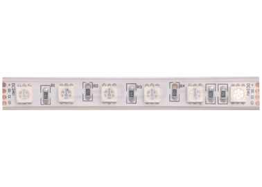 72 LEDs / m Waterproof RGB LED Tape Lights IP65 Low Lumens Depreication