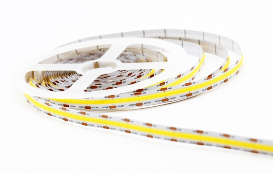 LEDCORP Custom Made 12w IP20/65/67 Waterproof COB Flex Strip Hot The Best Light Source for Aluminum Profiles