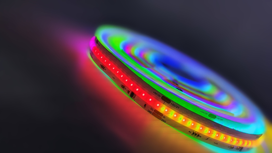 LEDCORP Digital RGBW COB Flex Strip 7w/m SPI IP65 Widely Used and Versatile for Different Projects