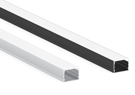 LEDCORP® Surface Mounted LED Lighting with Customized Aluminum Profile High Light Efficiency For Office Gym Hotel