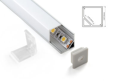 LED Linear lighting Aluminum profile for furniture decoration with end cap and clips