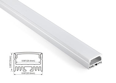 Aluminum Profile LED Linear lighting 23.5mm x 15mm with led strip and power supply CE for derocation